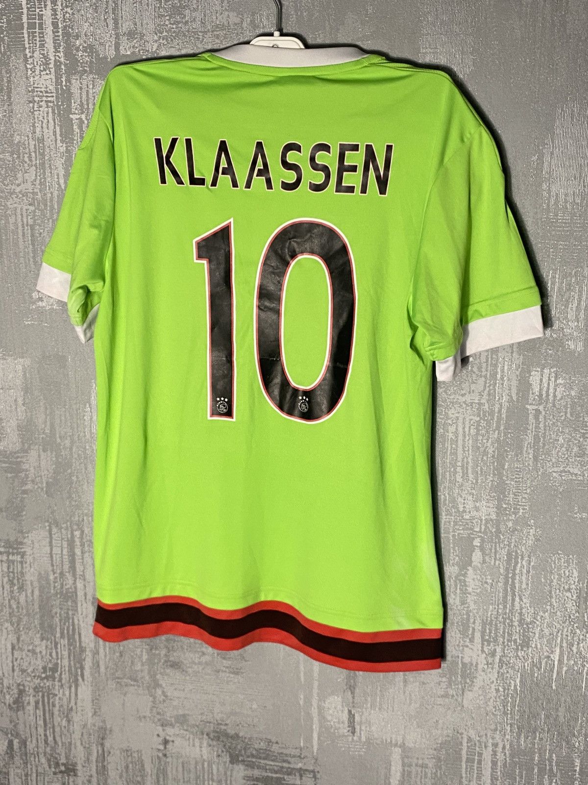Vintage Vintage Ajax Adidas Soccer Jersey 2015 #10 Klaassen Size US S / EU 44-46 / 1 - 2 Thumbnail