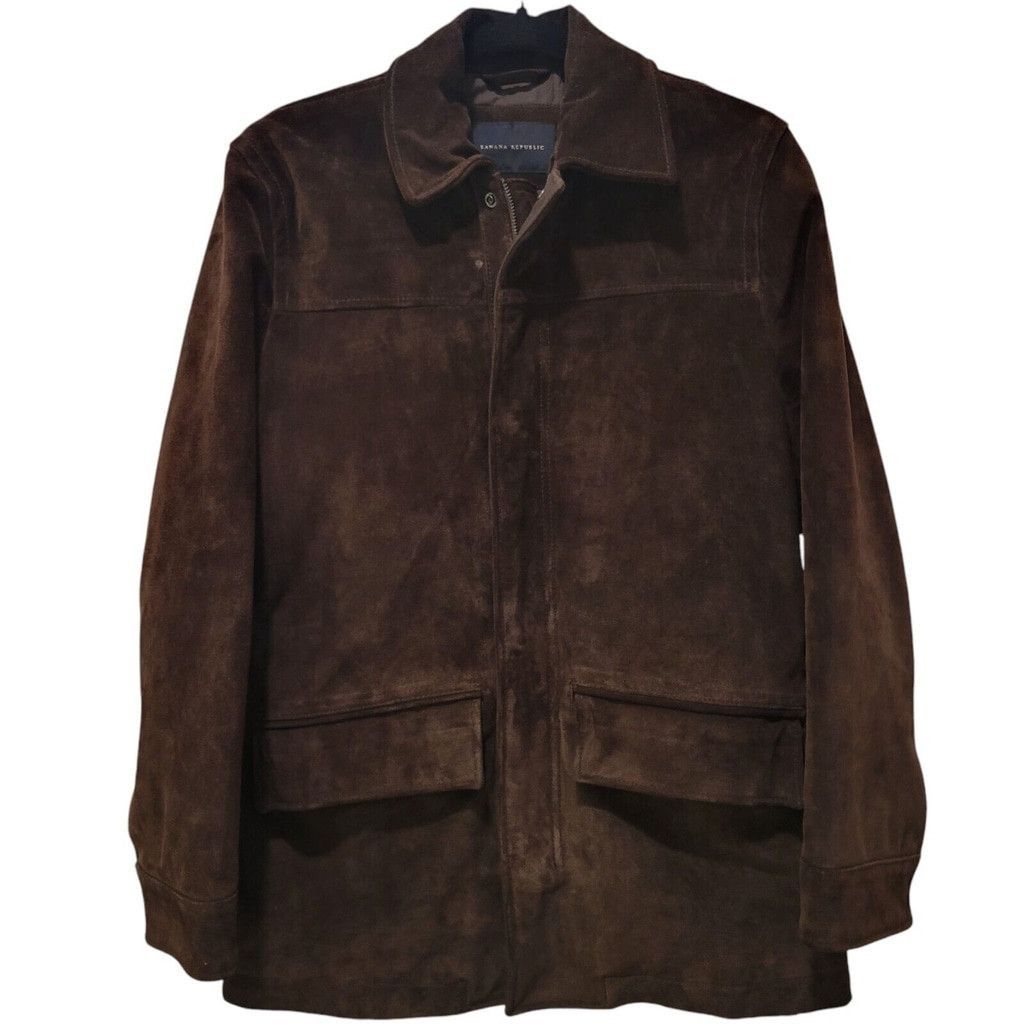 Banana Republic Banana Republic Heavyweight Genuine Leather Jacket Small. Size US S / EU 44-46 / 1 - 1 Thumbnail