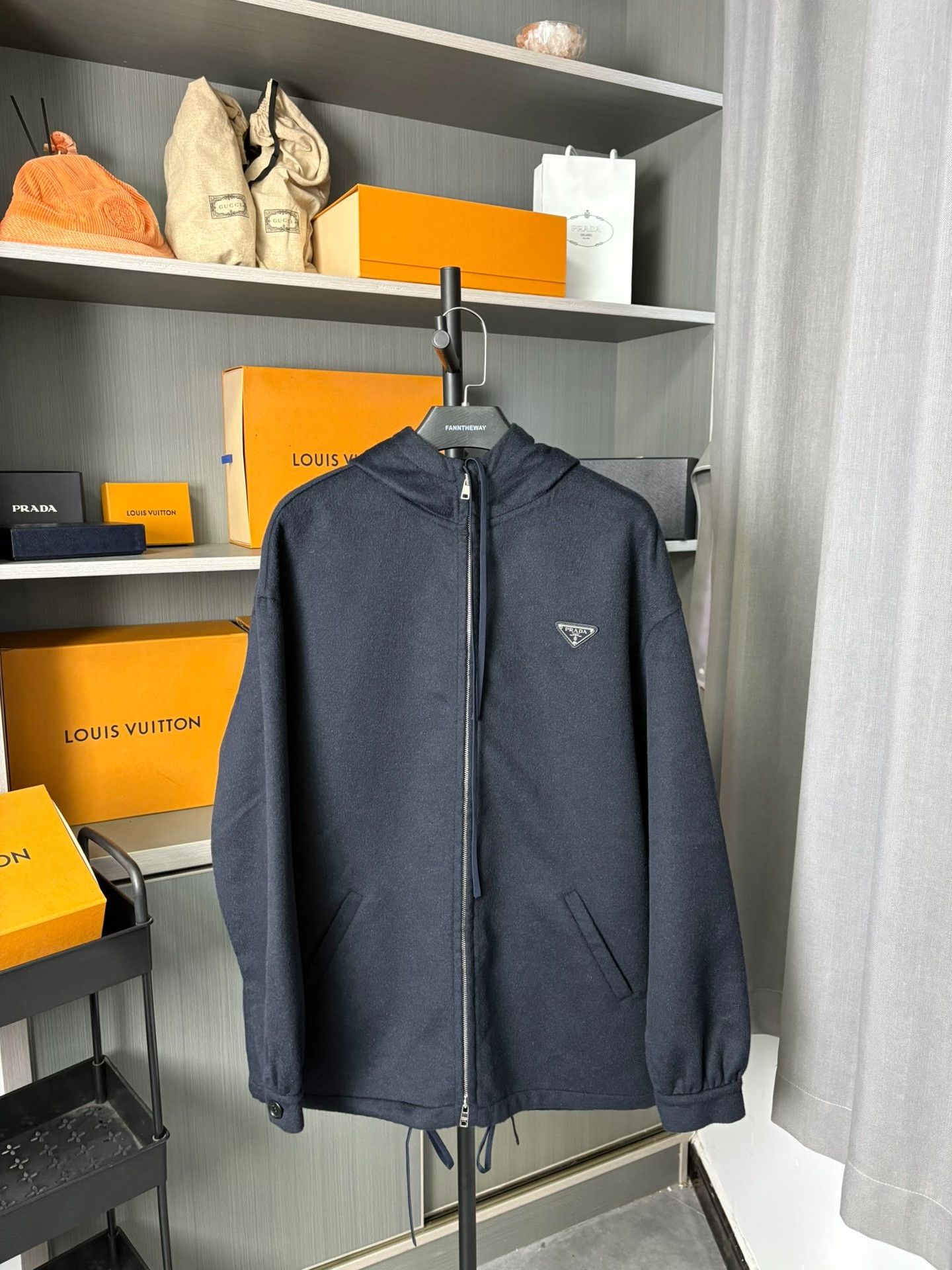 Prada Prada Black Light Jacket 40 Men Size US M / EU 48-50 / 2 - 1 Thumbnail