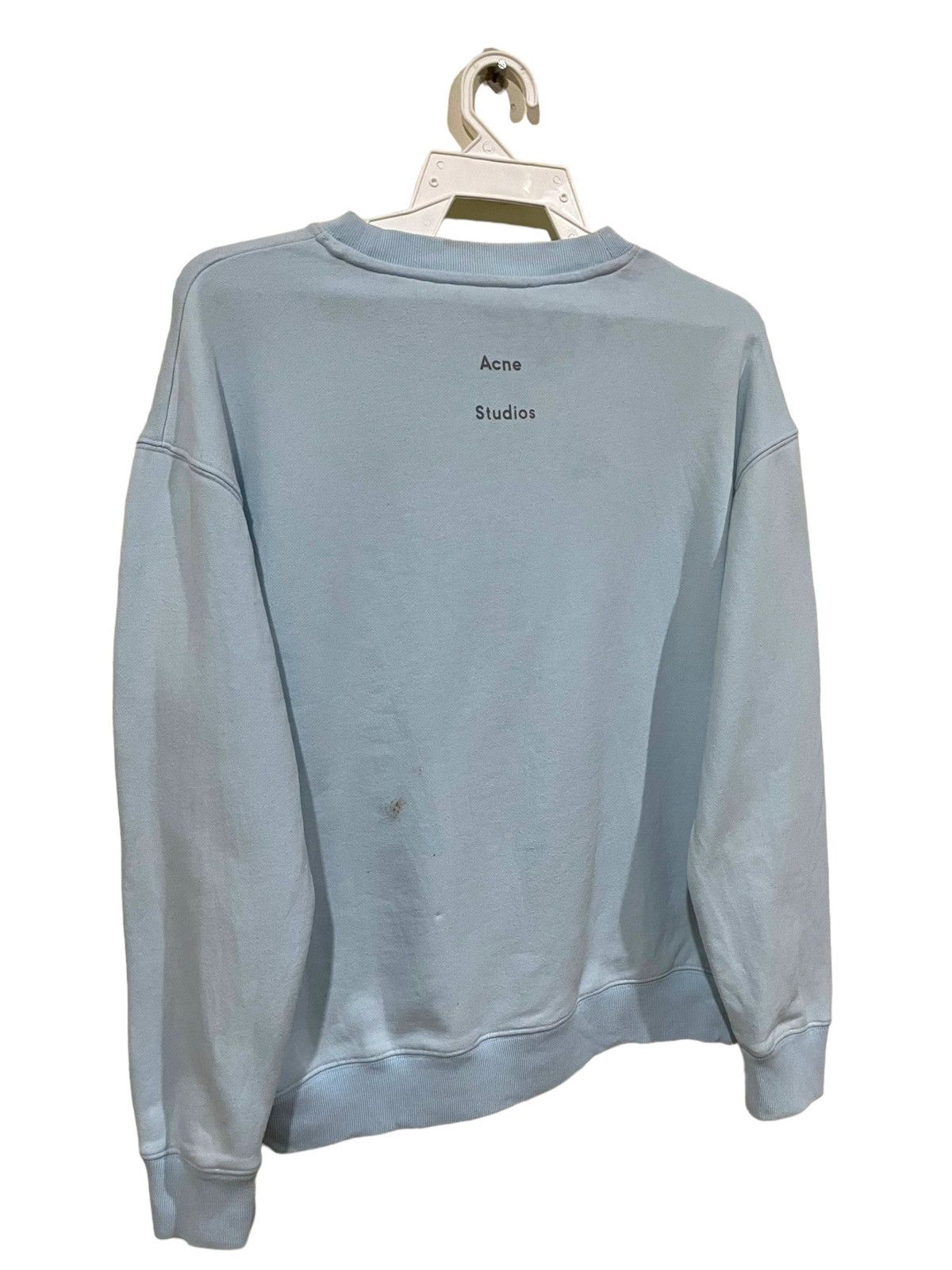 Acne Studios Rare🔥Acne Studios College Face Slubby Distressed Jumper Size US S / EU 44-46 / 1 - 5 Thumbnail