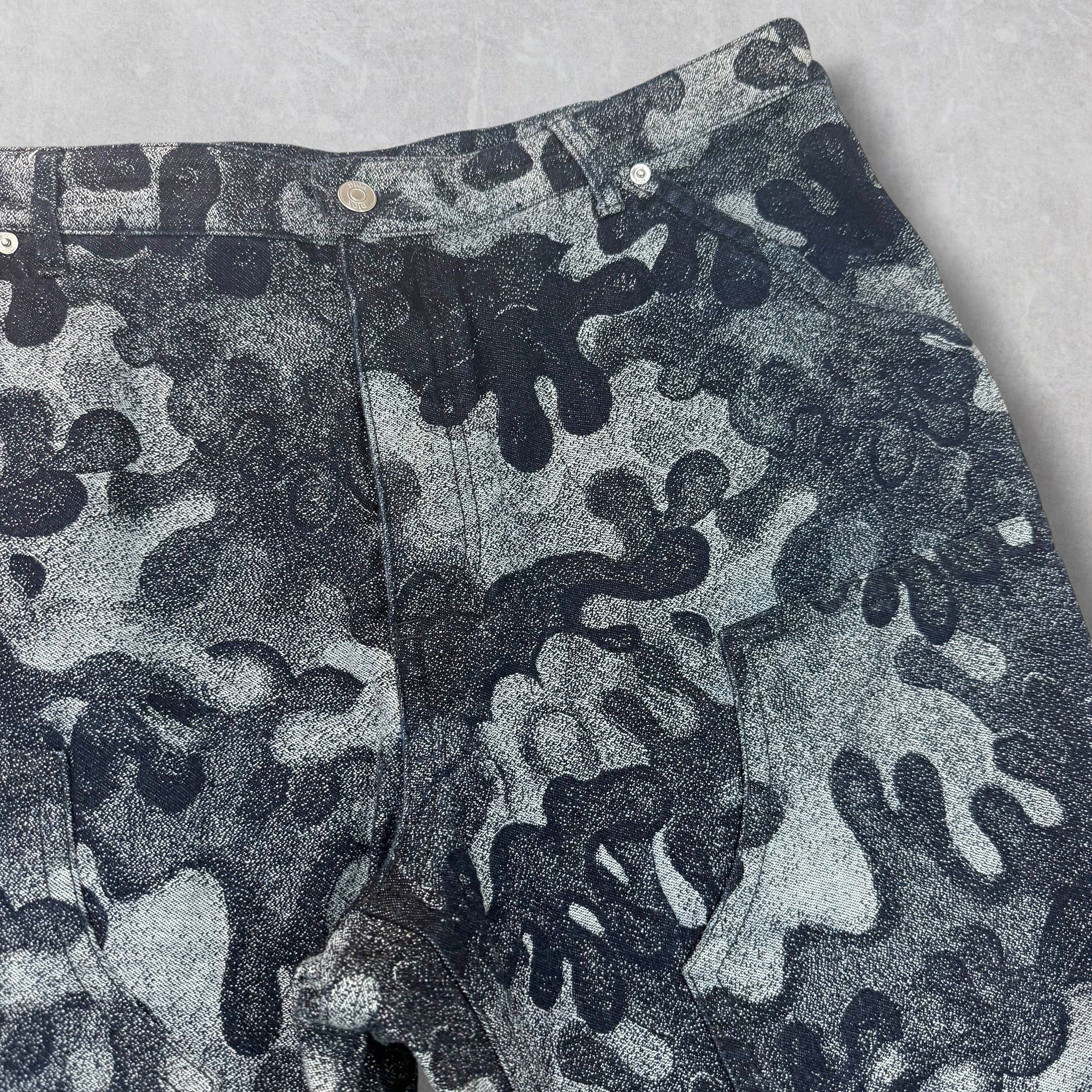 Dior Dior Peter Doig Camo Jacquard Jeans 38 Size US 38 / EU 54 - 4 Thumbnail