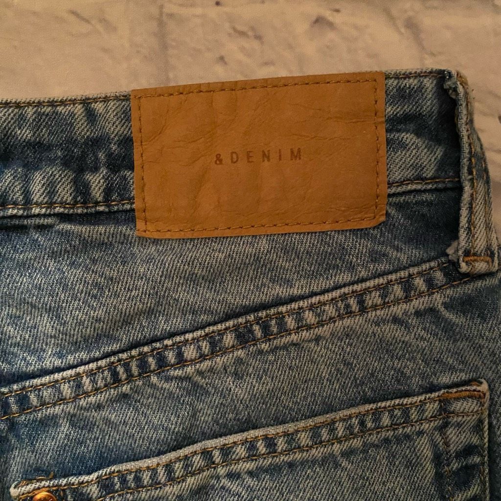Other &Denim women 2 high waist 90s boyfriend ripped distressed bl Size 26" / US 2 / IT 38 - 6 Thumbnail