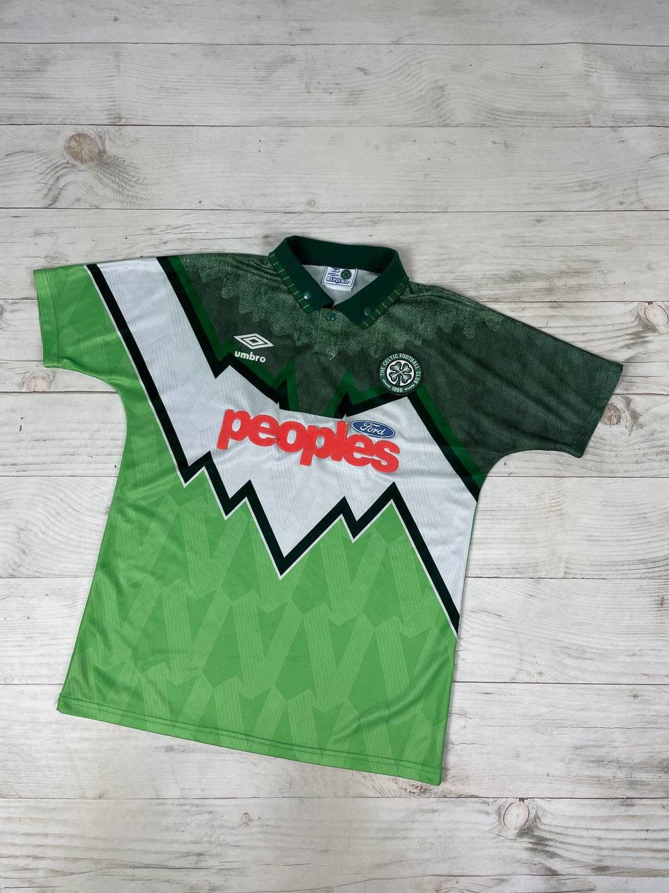 Umbro Umbro Celtic Glasgow 1991 1992 Away Shirt Soccer Jersey Size US M / EU 48-50 / 2 - 1 Thumbnail