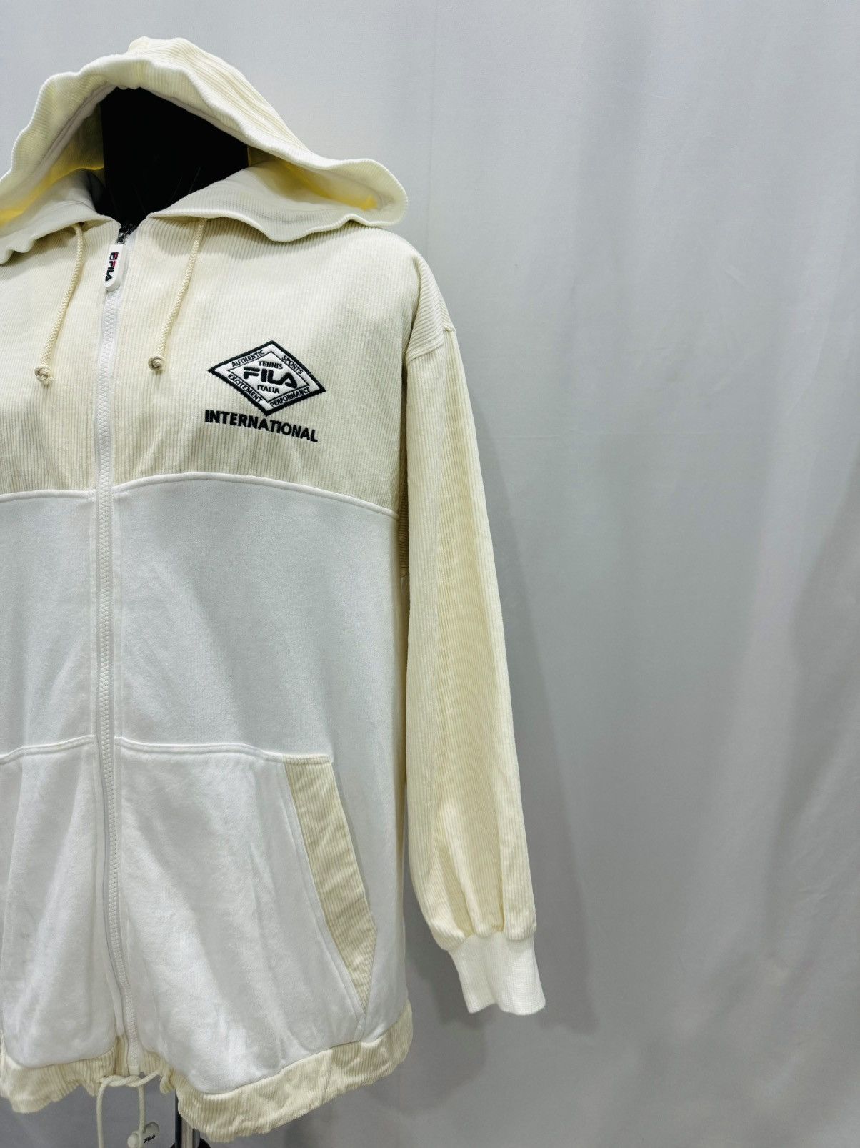 Fila × Vintage Vintage Fila International hoodie Size US L / EU 52-54 / 3 - 4 Thumbnail