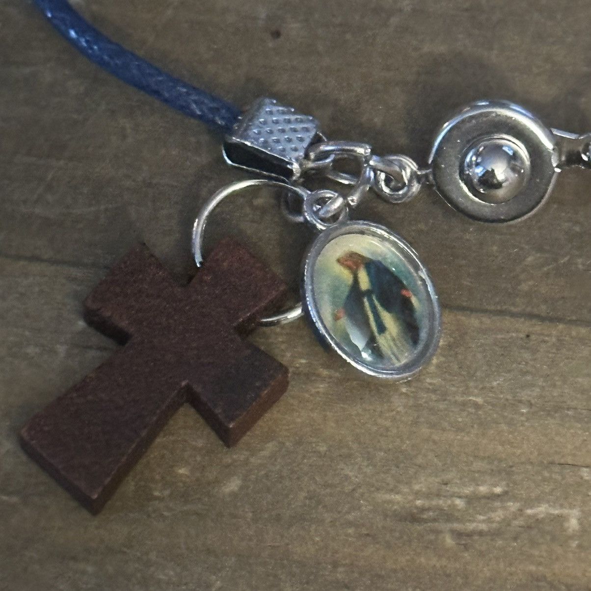 Other Religious charm cord bracelet Size ONE SIZE - 6 Thumbnail