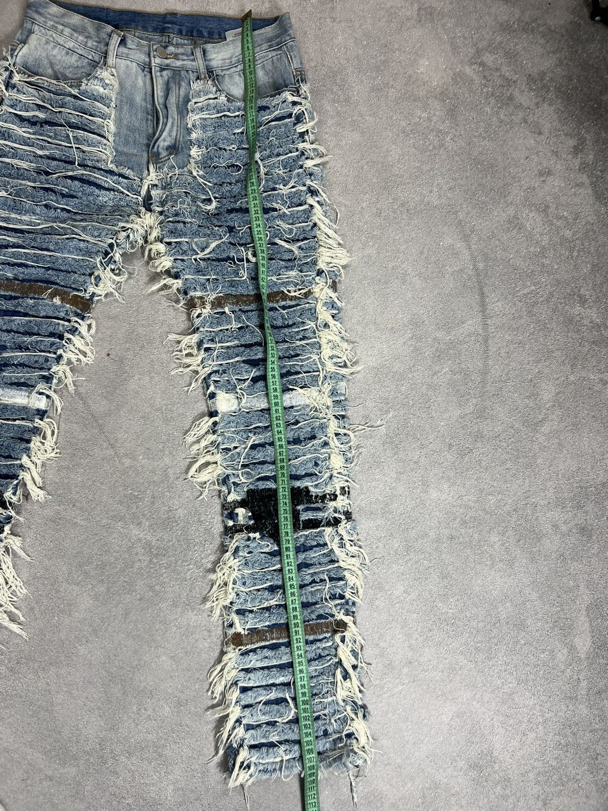 Japanese Brand Vintage streetwear Hysteric Glamour Style Distressed jeans Size US 32 / EU 48 - 7 Thumbnail