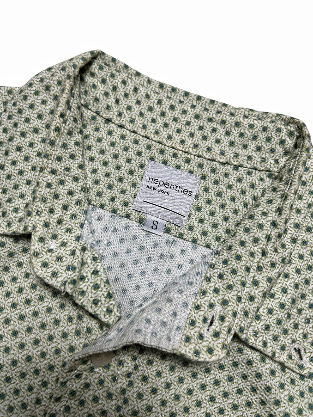 Nepenthes NEPENTHES Ethnic Short Sleeve Shirt Size Small Size US S / EU 44-46 / 1 - 7 Thumbnail