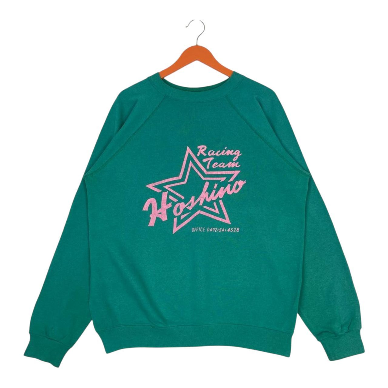 Vintage Vintage Hoshino Racing Team Bridgestone Printed Sweatshirt Size US L / EU 52-54 / 3 - 1 Thumbnail