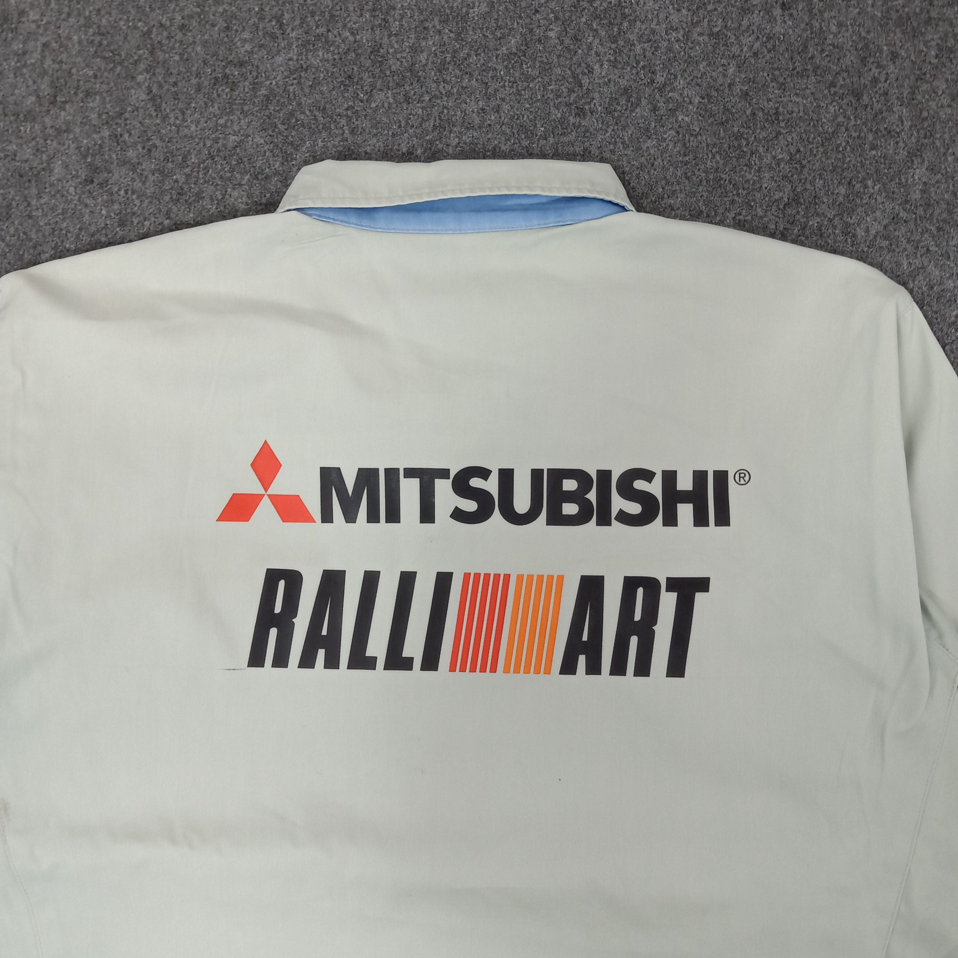 Japanese Brand × Vintage Mitsubishi Ralli Art Japanese Racing Custom Jacket Size US XL / EU 56 / 4 - 2 Thumbnail