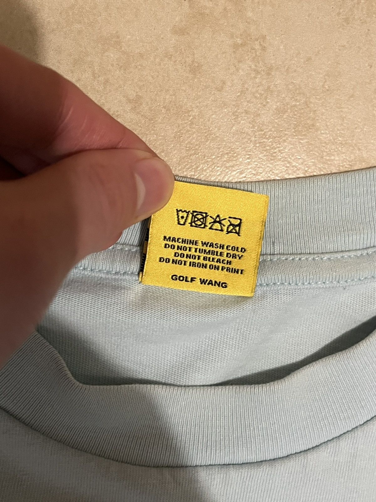 Golf Wang Gold Wang “Tear Stained Memories” Tee Size US L / EU 52-54 / 3 - 4 Thumbnail