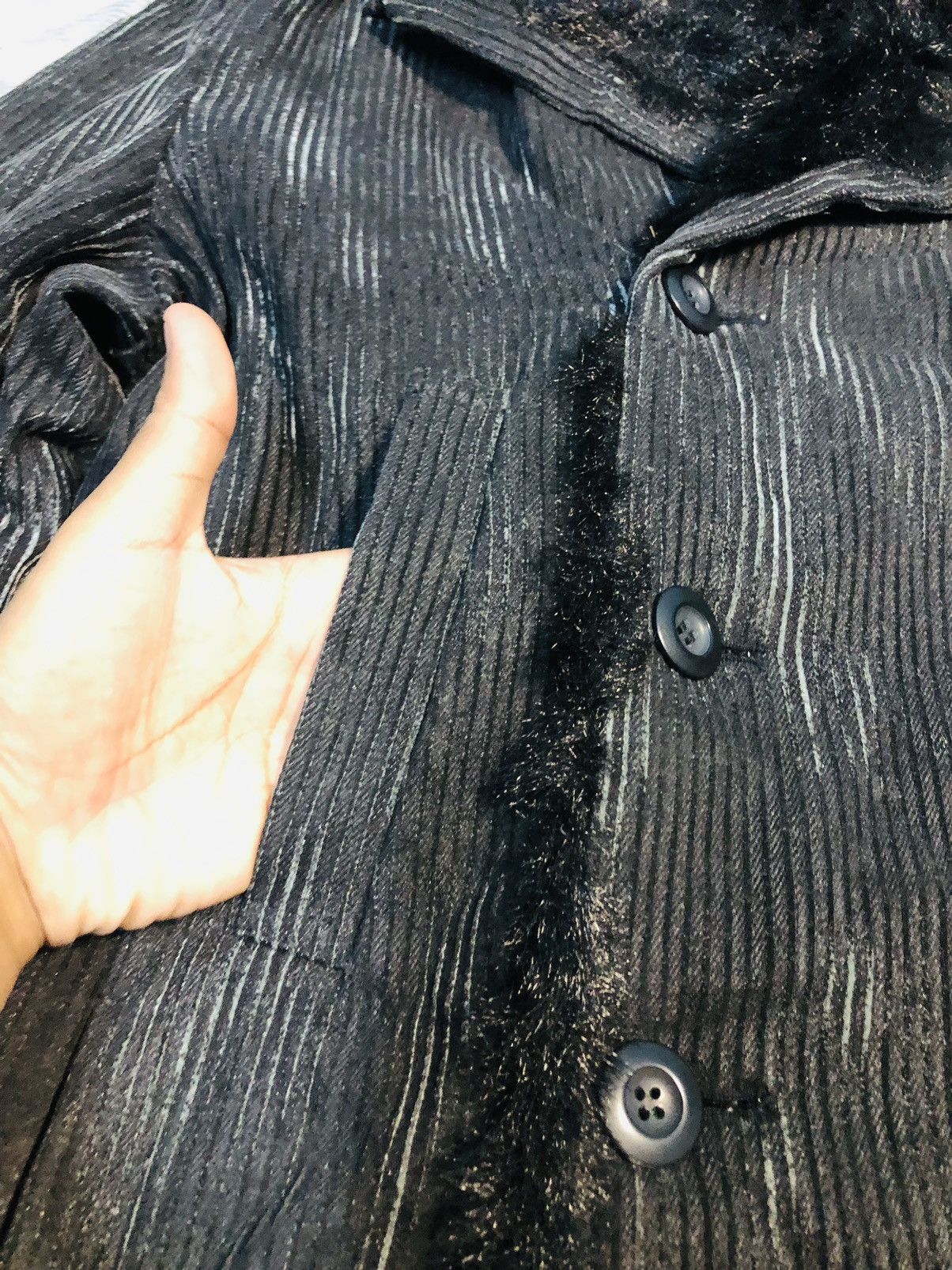 Japanese Brand Bernings Sho Double Brested Jacket Fur (25) Size US M / EU 48-50 / 2 - 6 Thumbnail