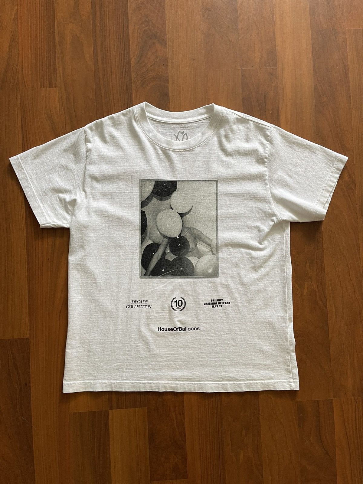 The Weeknd The Weeknd House Of Balloons 10 Year Anniversary T-shirt 