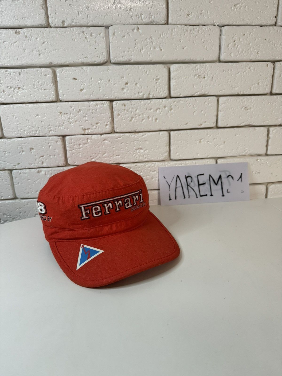 Vintage Ferrari gear vintage cap hat Size ONE SIZE - 1 Thumbnail