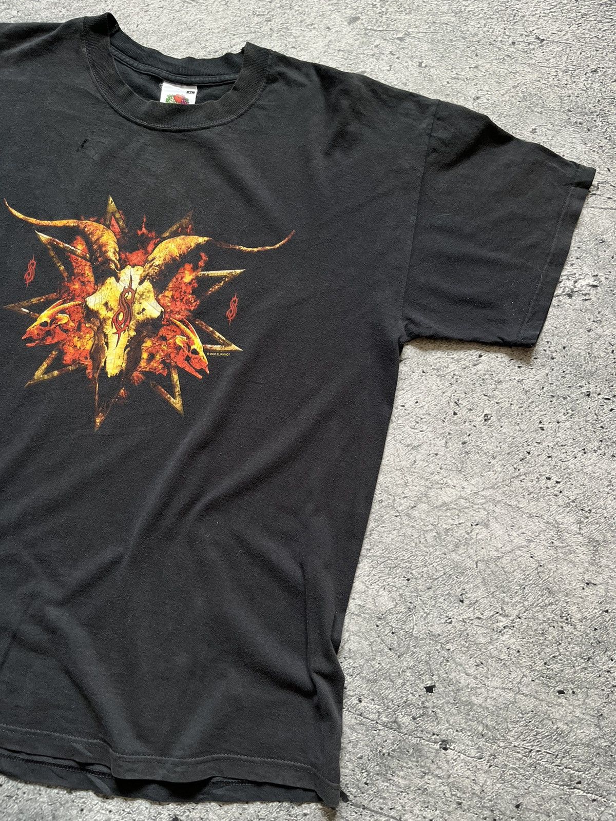 Slipknot vintage Slipknot tshirt 2002 like Korn Metallica papa roach Size US XL / EU 56 / 4 - 3 Thumbnail