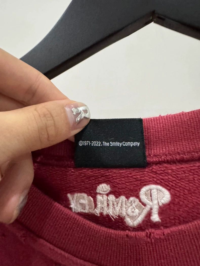 Raf Simons Raf simons 22ss co-branded loose and destructive smiley sw Size US L / EU 52-54 / 3 - 7 Thumbnail