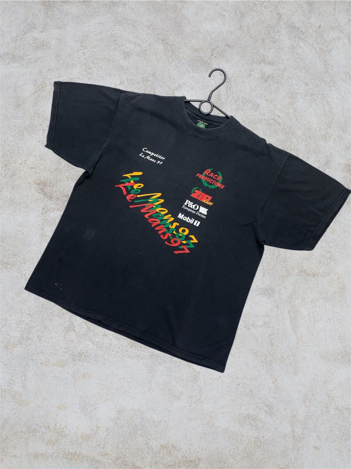 Vintage Le mans 97 vintage T-shirt racing Size L Size US L / EU 52-54 / 3 - 1 Thumbnail