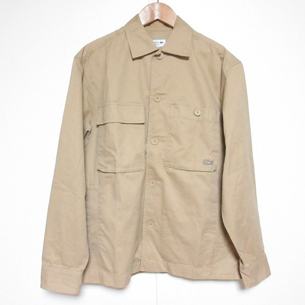 Other Other Lacoste Cotton Twill Work Shirt Jacket Textile Outerwear CH6411 DUTY FREE for USA Size ONE SIZE - 1 Thumbnail