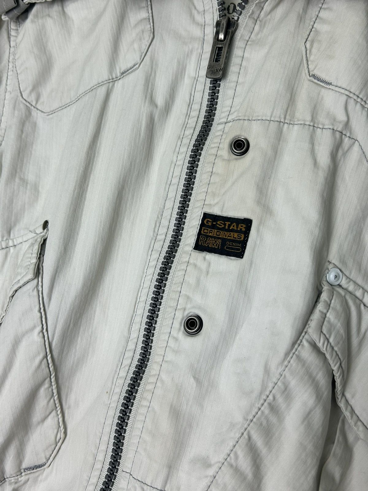 G-Star G Star Raw 3301 Cargo Jacket Size US L / EU 52-54 / 3 - 5 Thumbnail