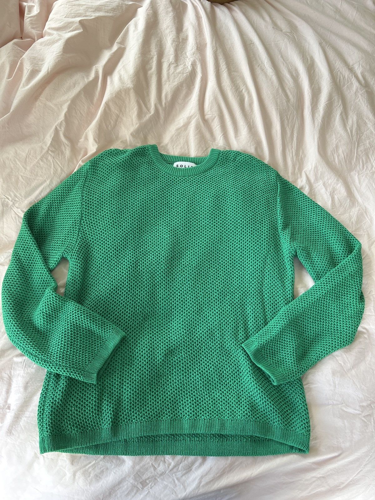 Solid Homme Solid Homme size 52 open-knit sweater Size US L / EU 52-54 / 3 - 1 Thumbnail