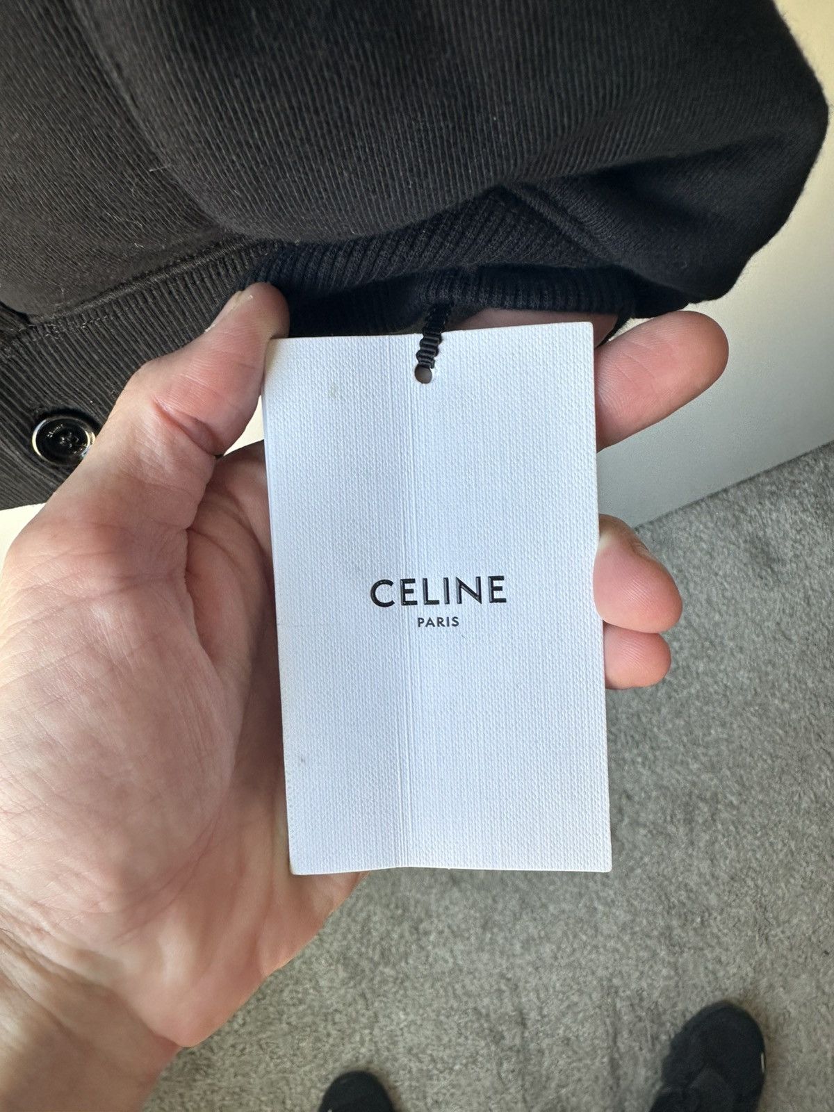 Celine CELINE CARDIGAN BLACK Size US XS / EU 42 / 0 - 7 Thumbnail