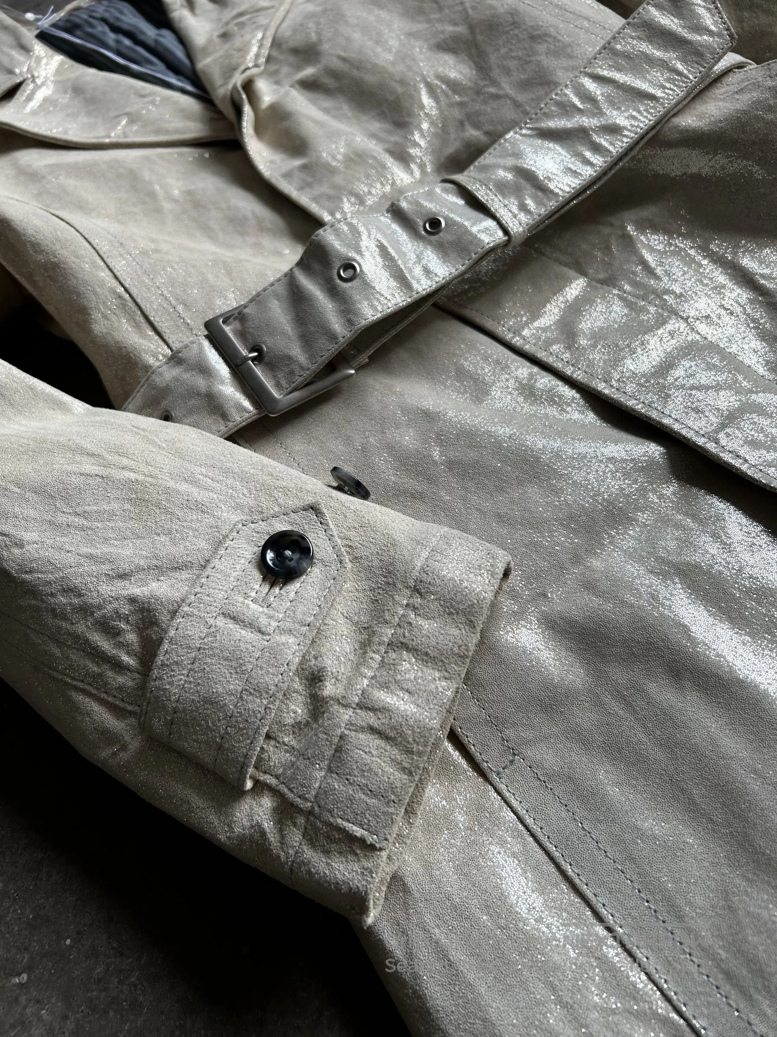 Tornado Mart Tornado Mart 90s Long Leather Coat. Size US M / EU 48-50 / 2 - 5 Thumbnail