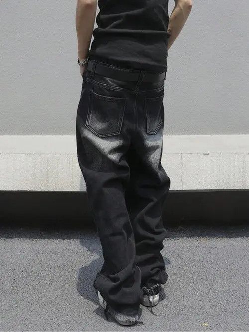 Designer × Japanese Brand × Vintage washed faded cleanfit yuppie bootcut grunge cargo pants Size US 34 / EU 50 - 3 Thumbnail