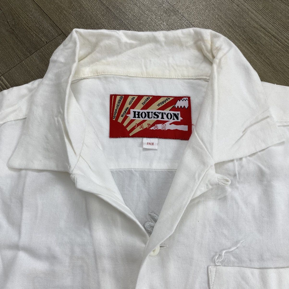 Japanese Brand Vintage Houston Japan Map Toyo Enterprise Bowling Shirt Size US S / EU 44-46 / 1 - 3 Thumbnail