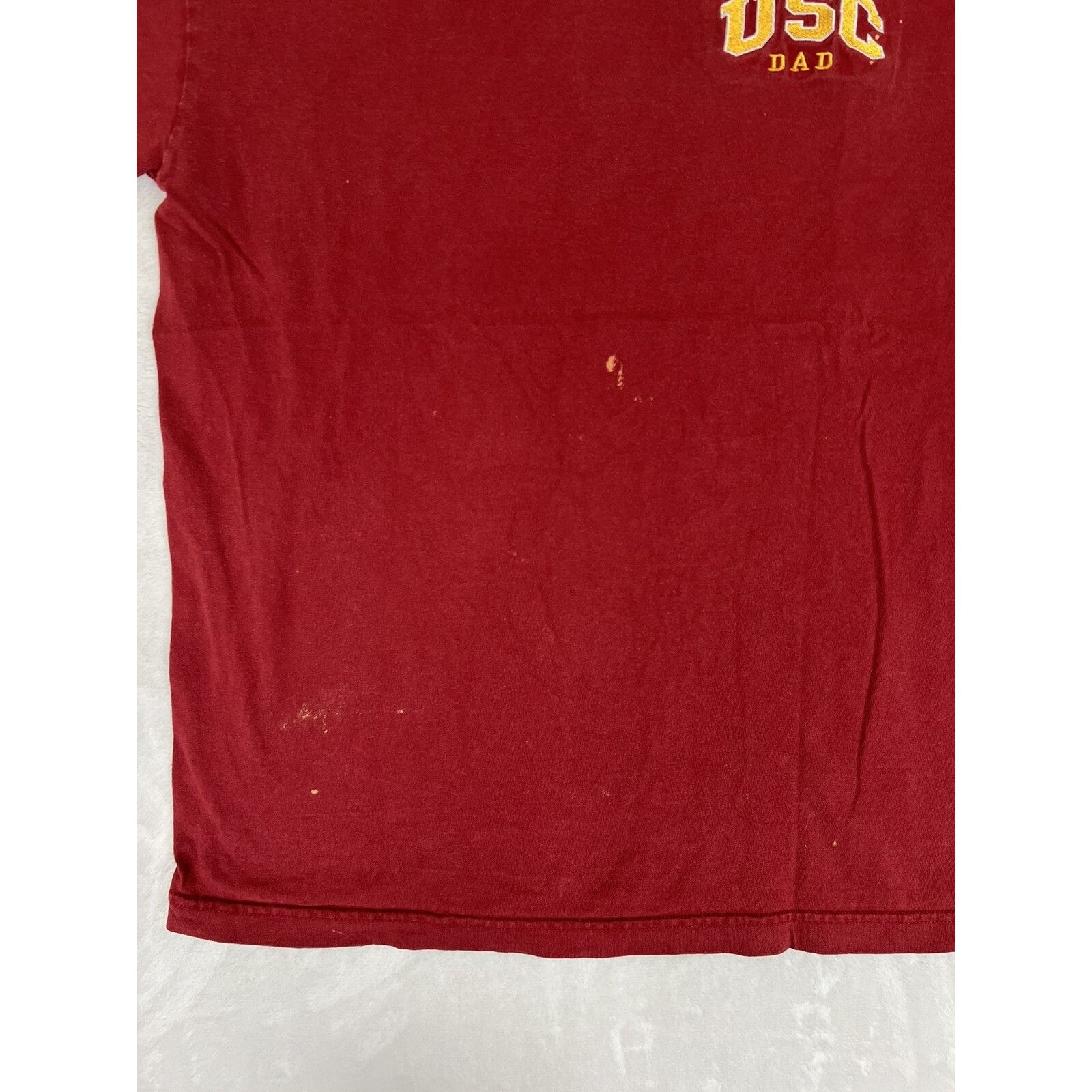 Jansport Vintage USC Trojans Dad T-Shirt Size Medium Red Jansport 90s Size US M / EU 48-50 / 2 - 3 Thumbnail
