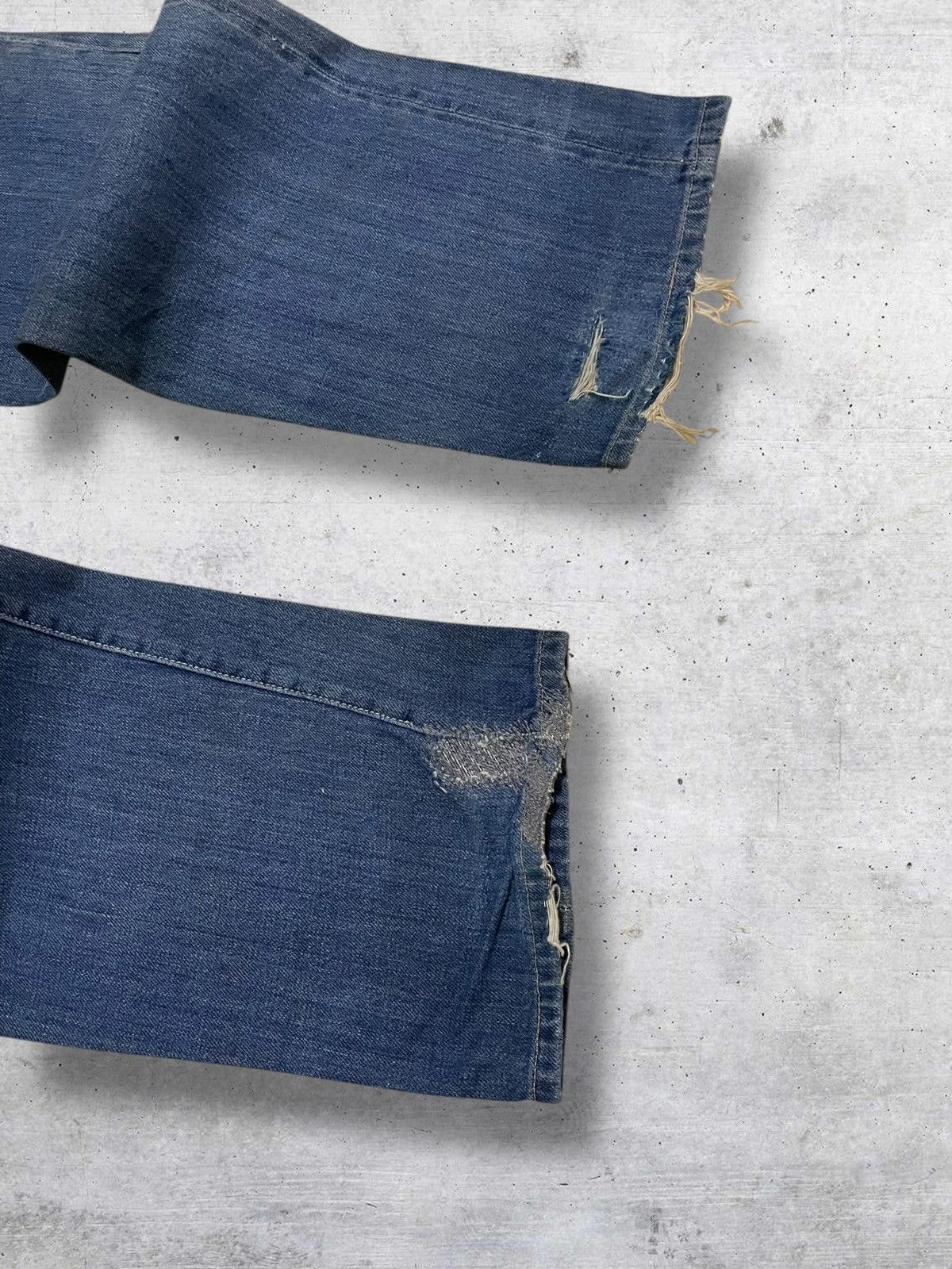Nepenthes VINTAGE HOGGS BY NEPHENTES OG JAPAN DESIGNER SELVEDGE DENIM Size US 29 - 17 Thumbnail