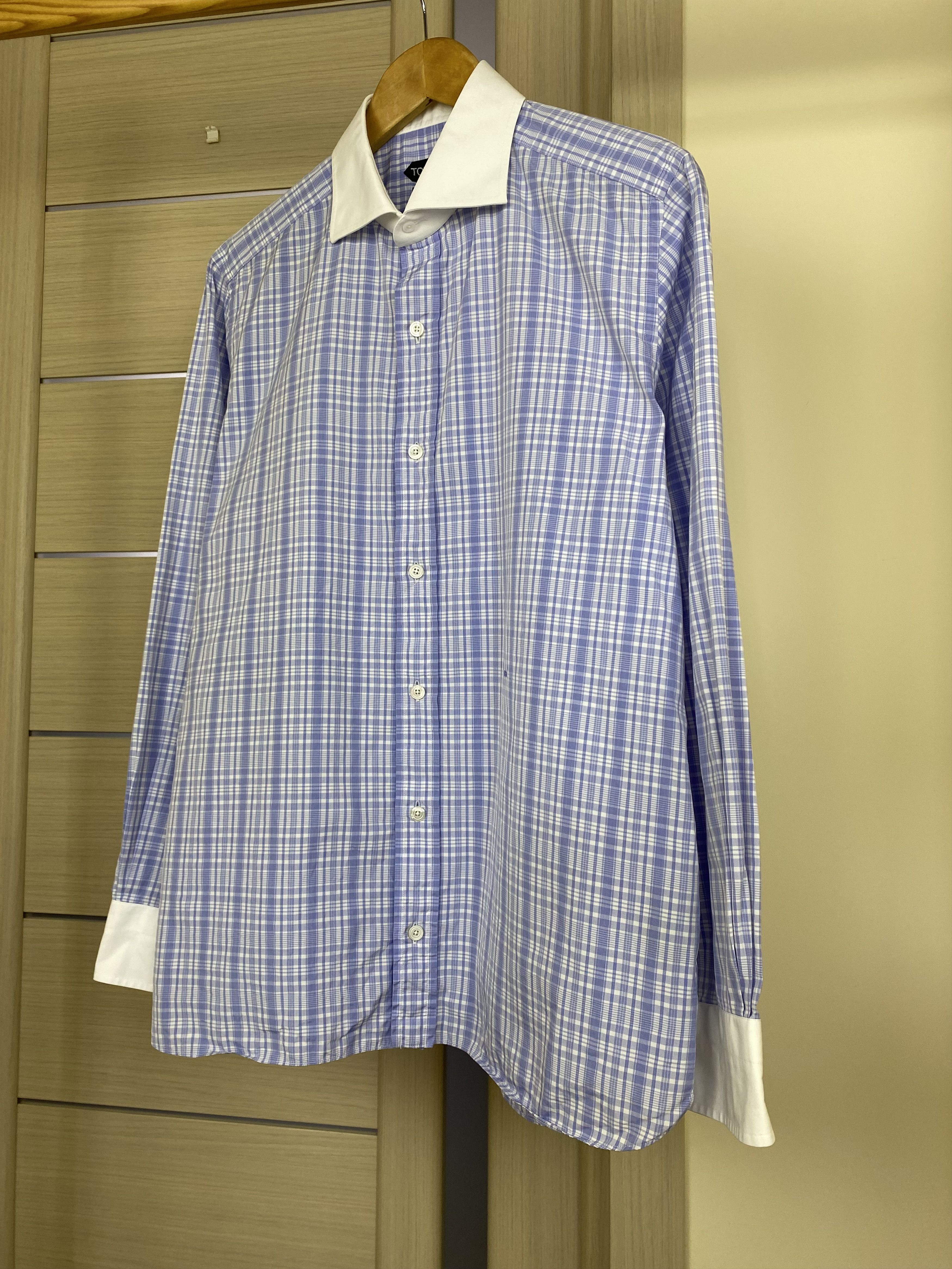 Tom Ford Rare Tom Ford checkered classic camicia shirt size M-L Size US M / EU 48-50 / 2 - 4 Thumbnail