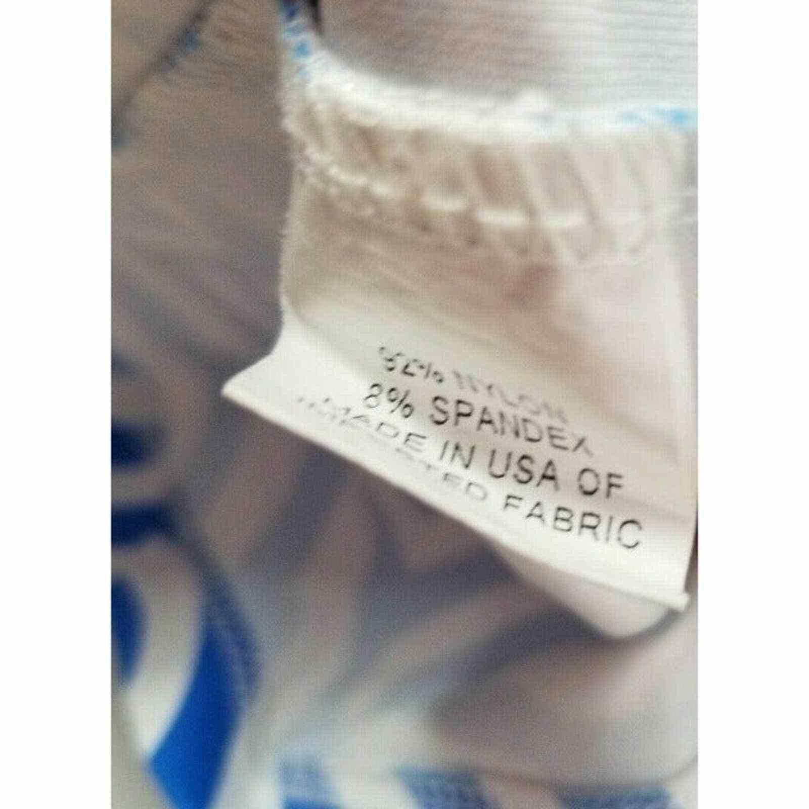 Molly Goddard Menswear Melly M Short Sleeve Shirt Dress Blue White Swirl Stipes See Size ONE SIZE - 4 Thumbnail