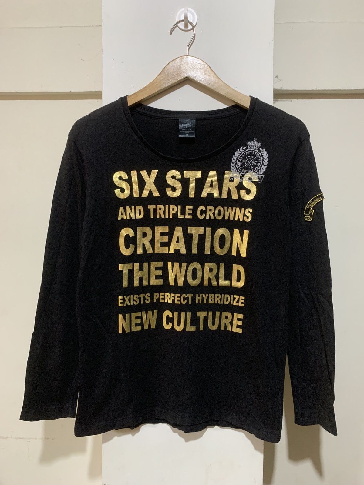 Hysteric Glamour Japanese Russ-k Poem Longsleeve Tee Shirt Size US M / EU 48-50 / 2 - 1 Thumbnail