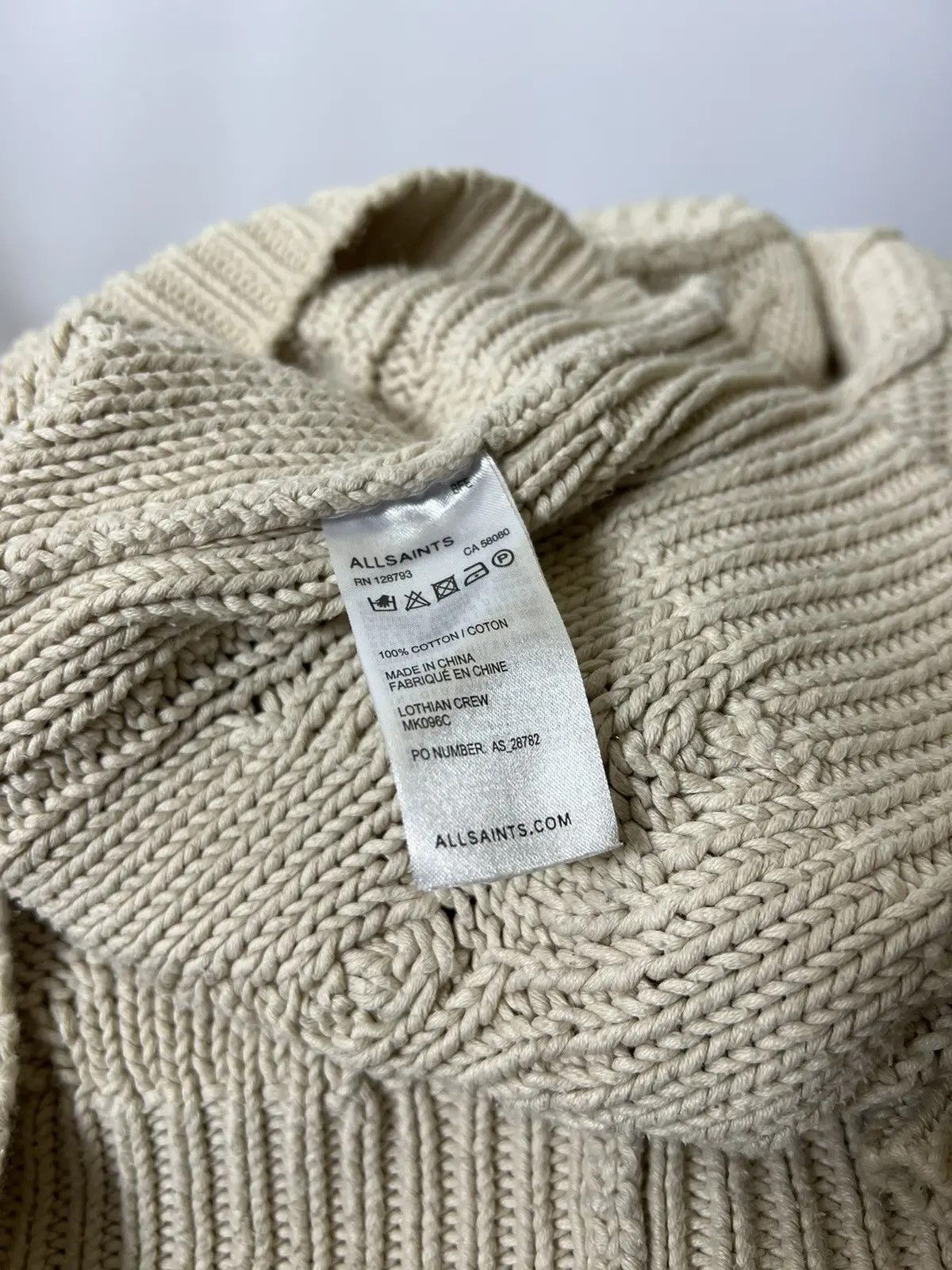 20471120 × Allsaints × Japanese Brand All Saints Lothian Crew Size US XS / EU 42 / 0 - 4 Thumbnail
