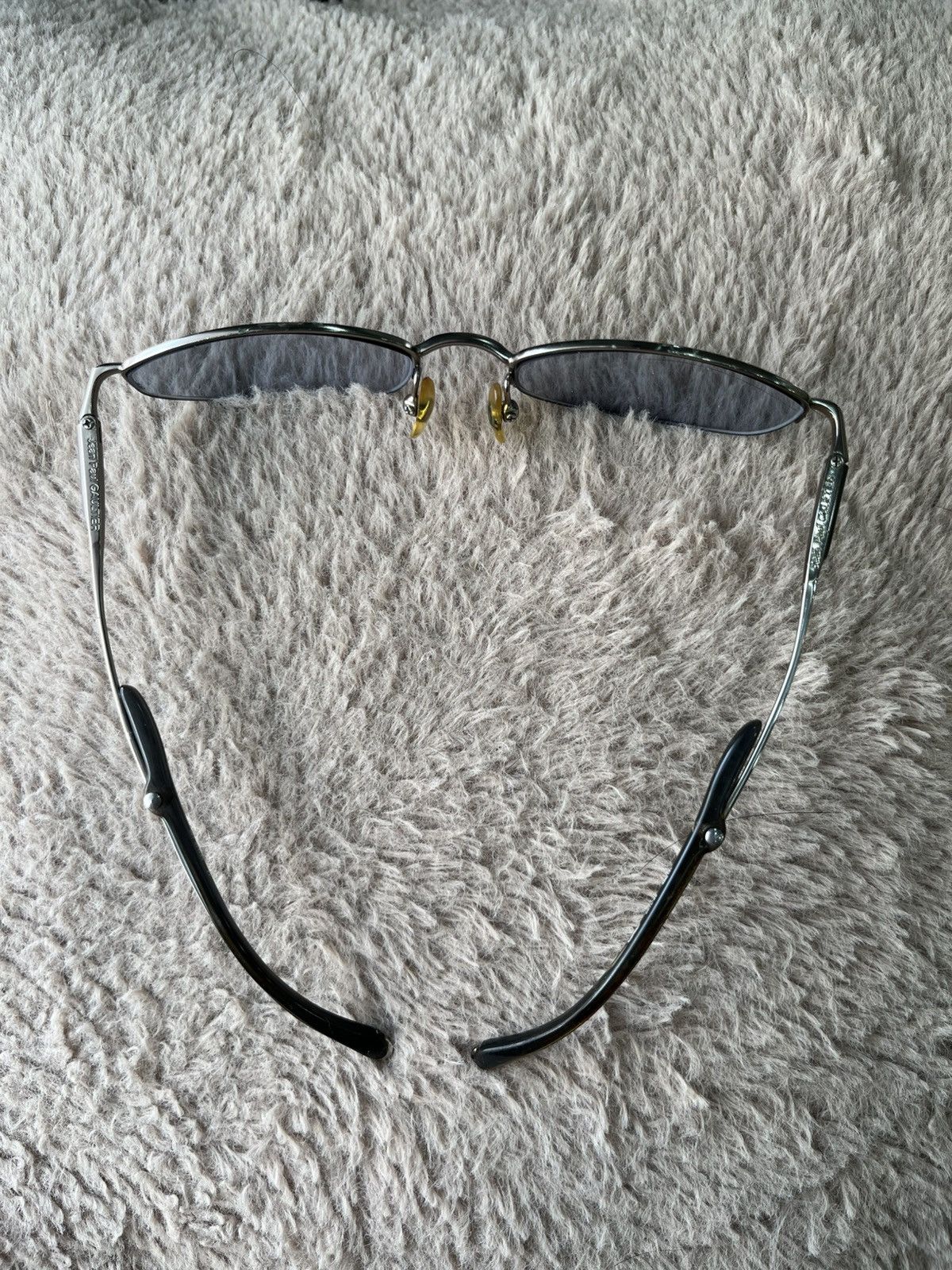 Jean Paul Gaultier 90s Jean Paul Gaultier (JPG) Semi Rimless sunglasses Size ONE SIZE - 9 Thumbnail