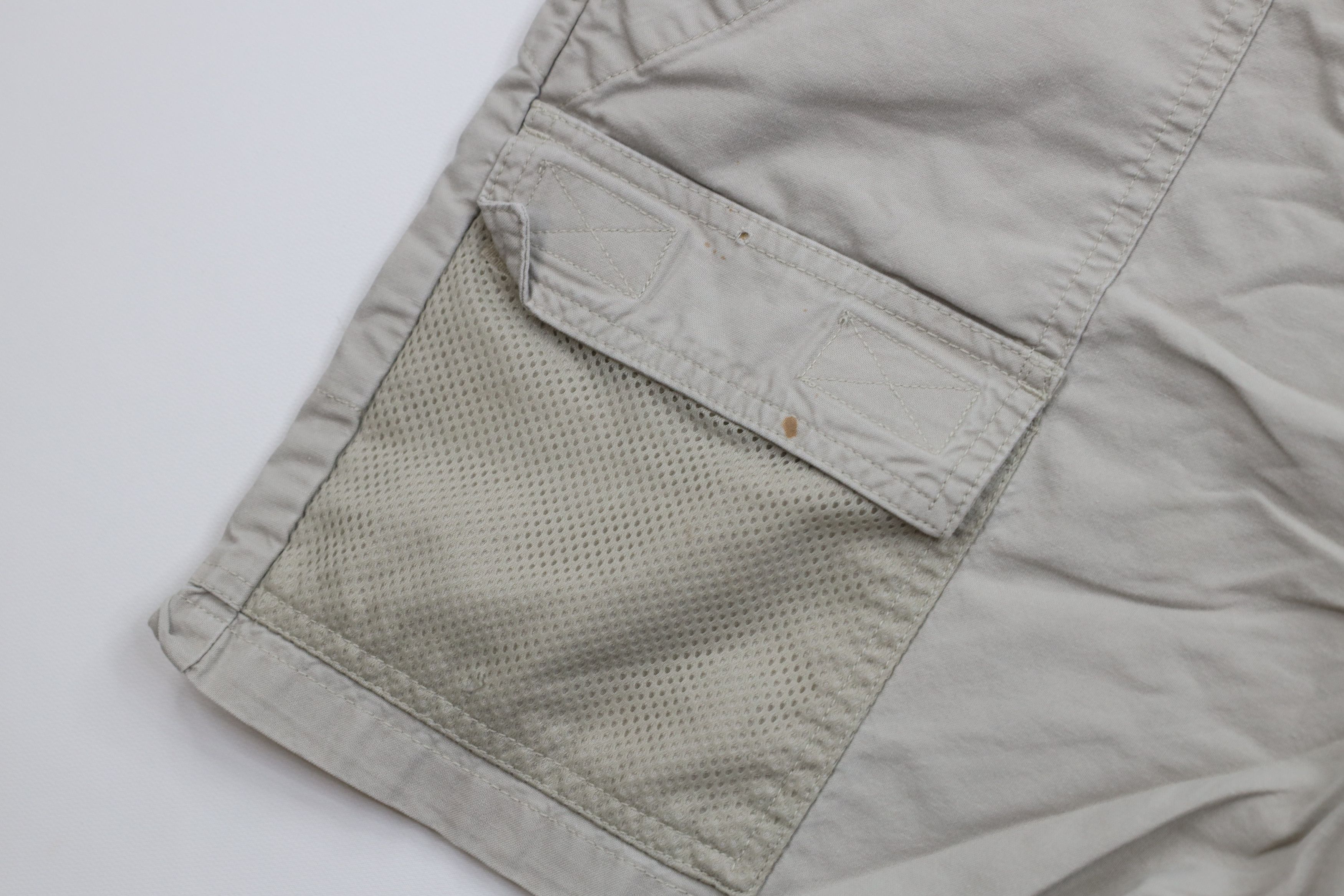 Columbia Vintage Columbia PFG Mesh Canvas Cargo Shorts Beige Cotton Size US 34 / EU 50 - 5 Thumbnail