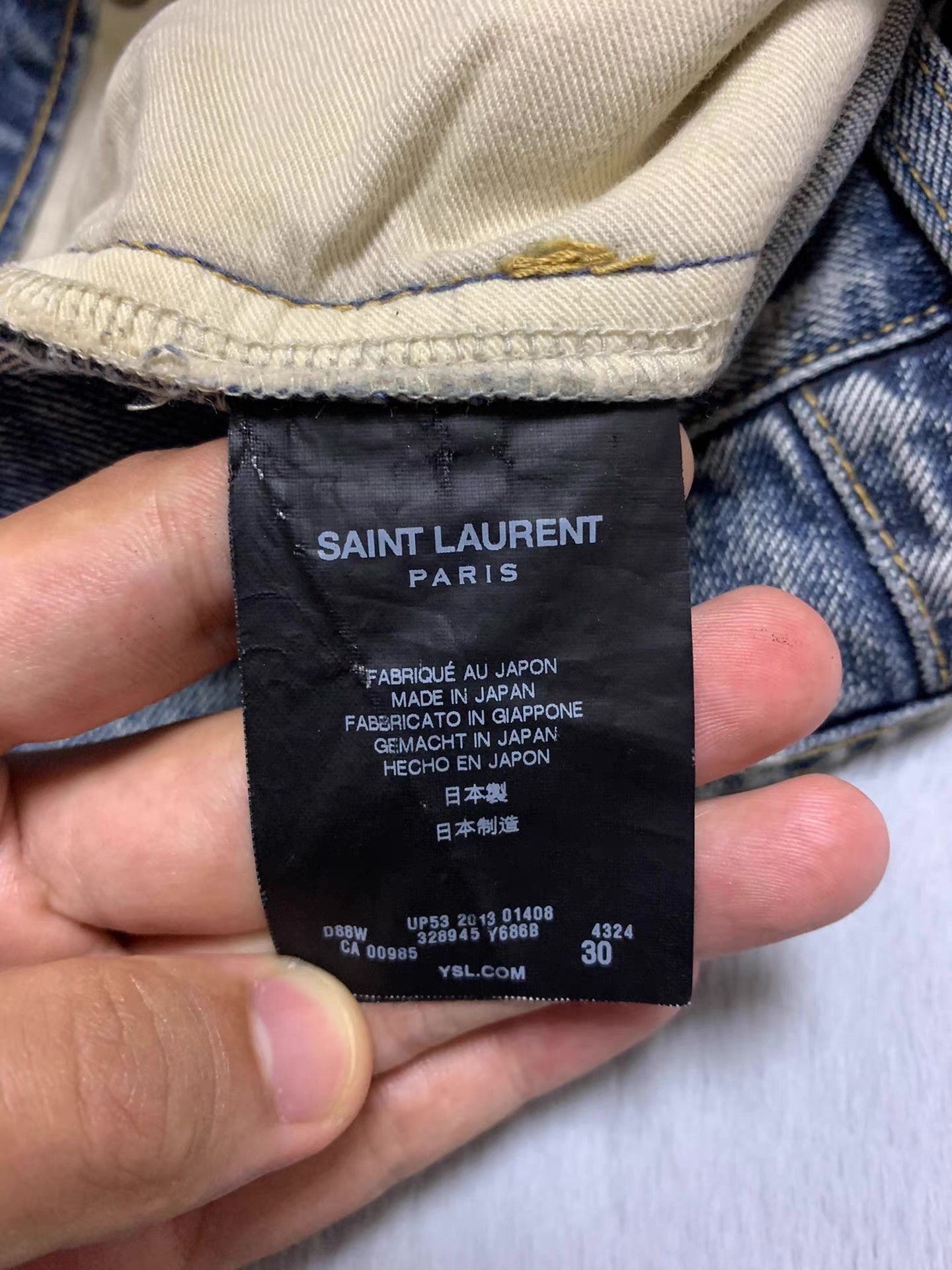 Saint Laurent Paris Saint Laurent SLP 13FW D02 Q12 Size US 36 / EU 52 - 5 Thumbnail