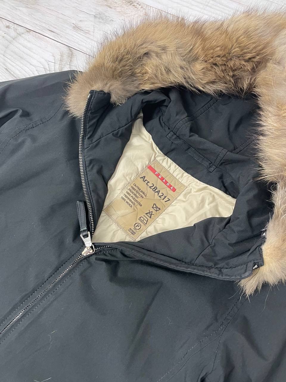 Prada Prada Gore Tex Hooded Nylon Jacket Black Women Size 42 Size M / US 6-8 / IT 42-44 - 10 Thumbnail