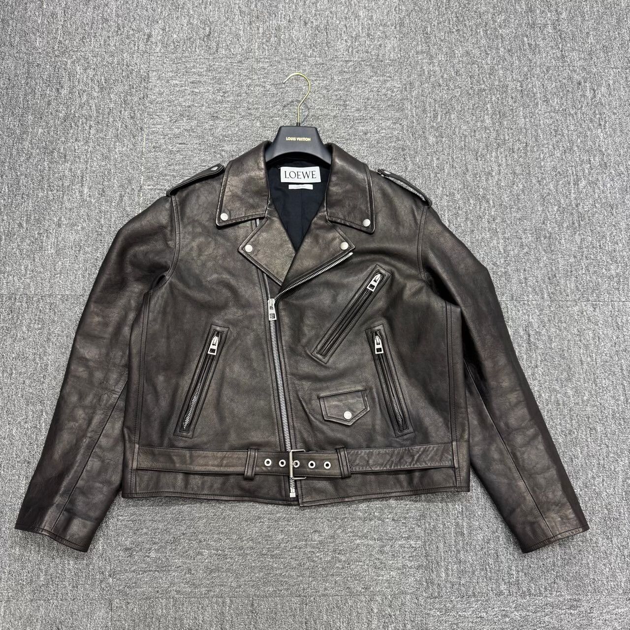 Loewe Loewe Leather Motorcycle Jacket Size US L / EU 52-54 / 3 - 1 Thumbnail