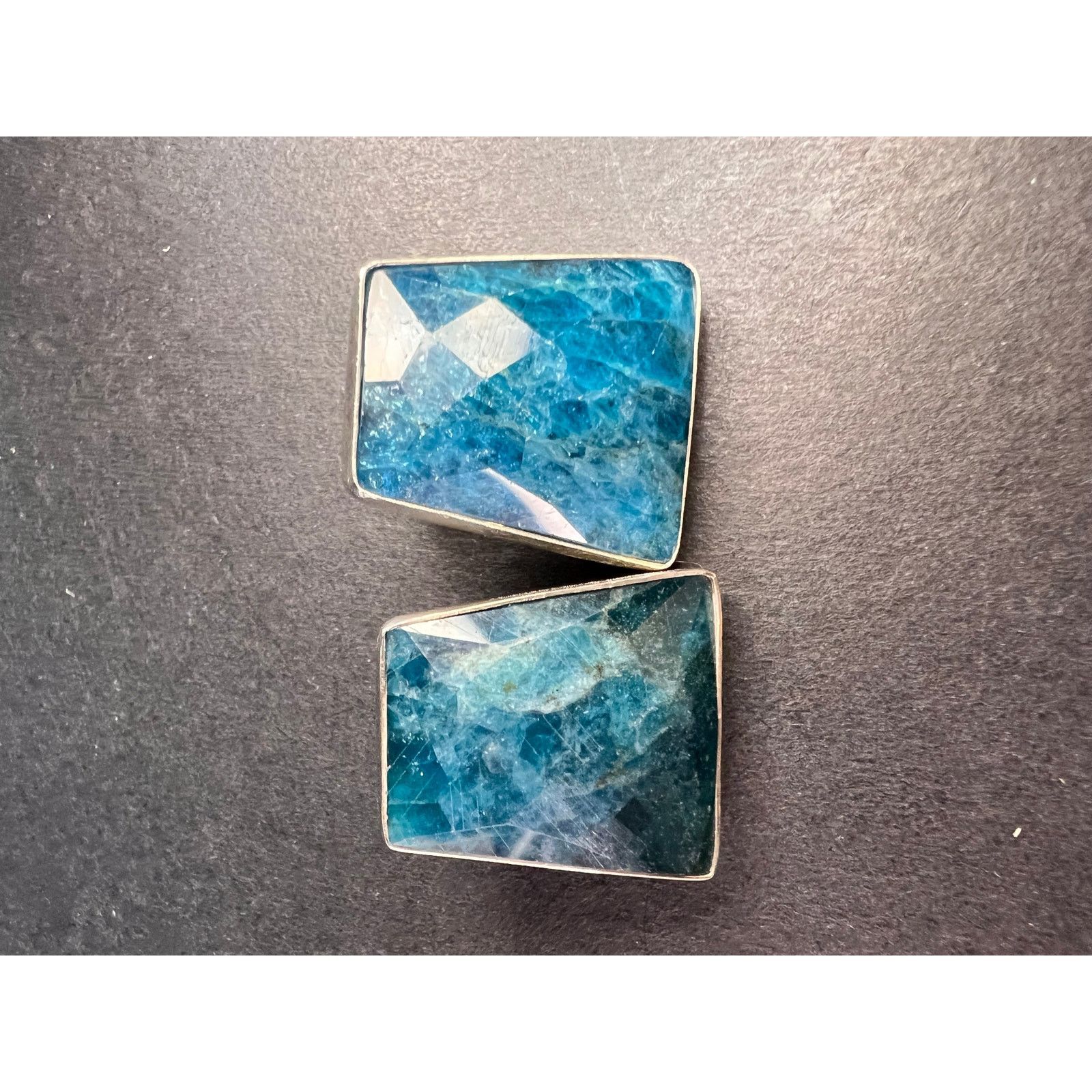 Other NEW Jay King blue apatite geometric sterling silver earrings Size ONE SIZE - 10 Thumbnail