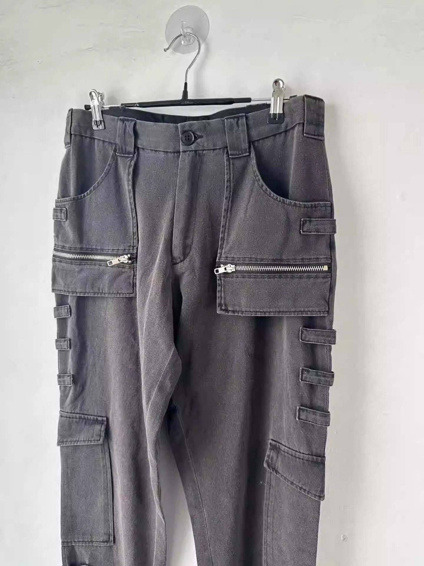 Raf Simons raf simons archive slim zip cargo pants 98aw Size US 32 / EU 48 - 3 Thumbnail