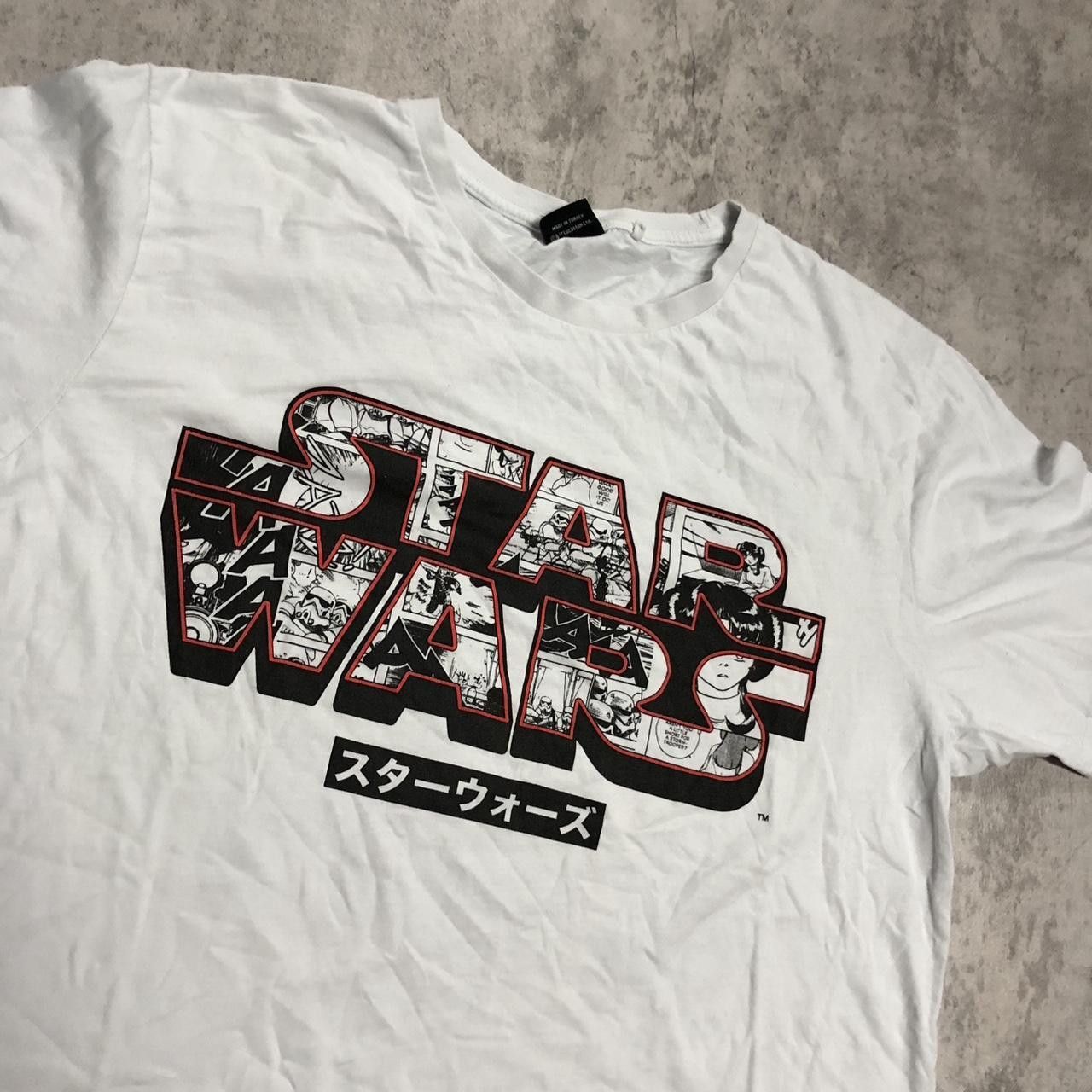 Star Wars White Star Wars graphic tee #StarWars Size US L / EU 52-54 / 3 - 2 Thumbnail
