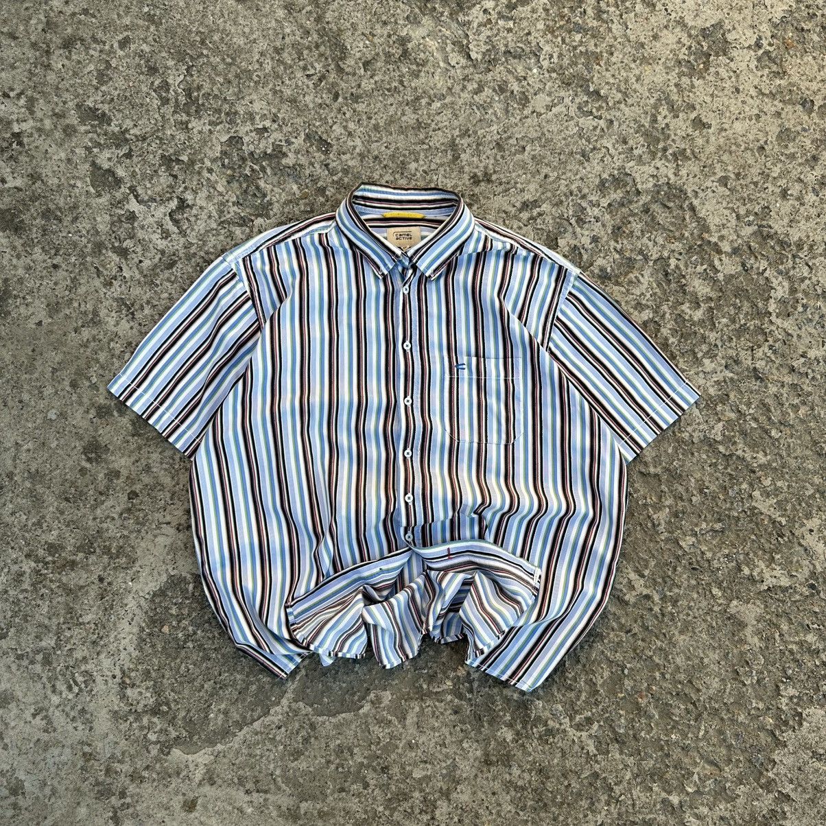 camel active Vintage Japanese Style Camel Active Shirt Button Up Size 2XL Size US XXL / EU 58 / 5 - 1 Thumbnail