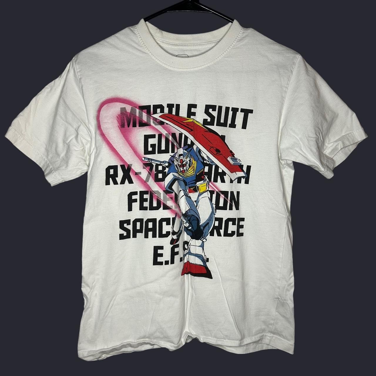 Other Gundam White Graphic Tee with Red and Black Design Size US M / EU 48-50 / 2 - 1 Thumbnail