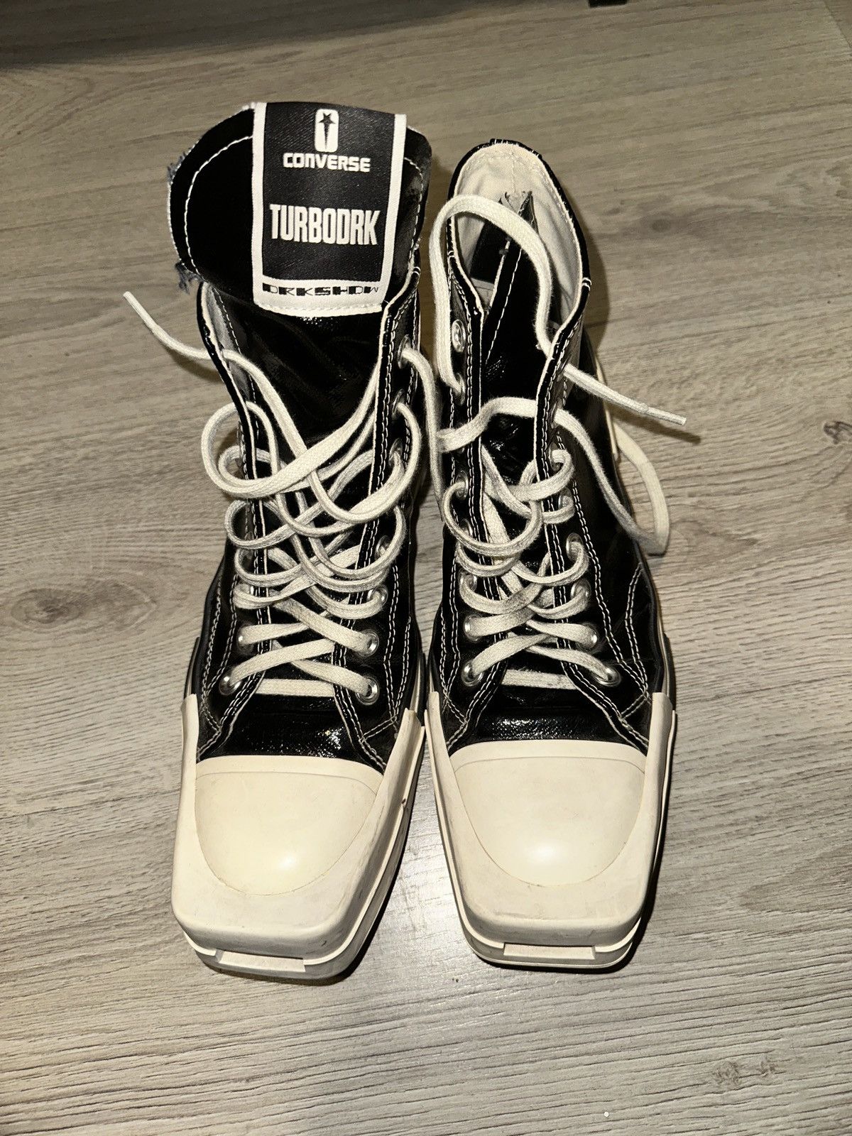 Converse × Rick Owens Converse TURBODRK Chuck Taylor All Star 70 Hi Size US 8.5 / EU 41-42 - 2 Thumbnail