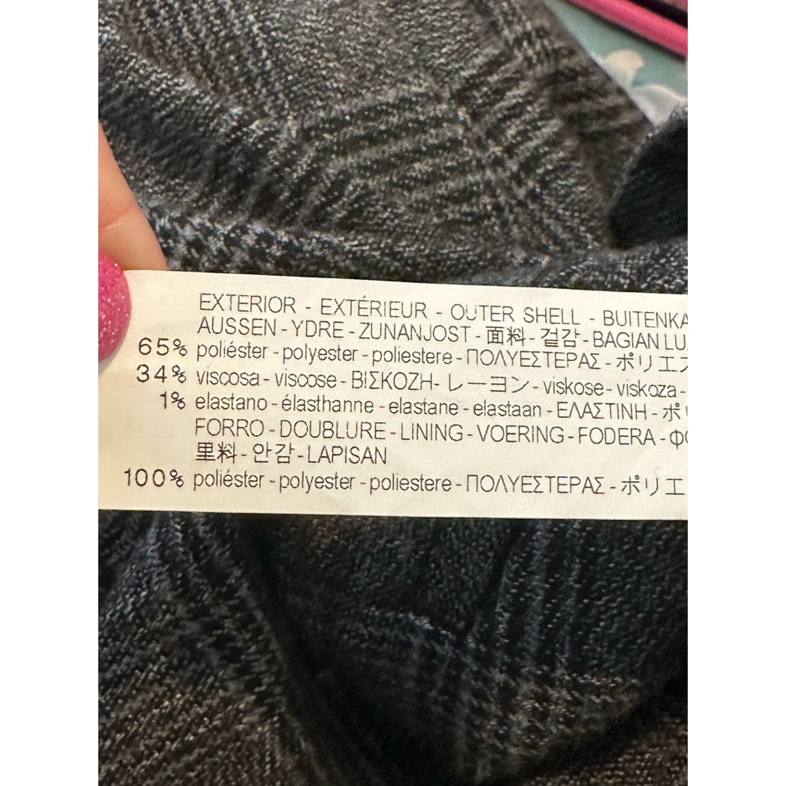 Zara Zara plaid pleated cuffed ankle hems pants size XS Size 30" / US 8 / IT 44 - 4 Thumbnail