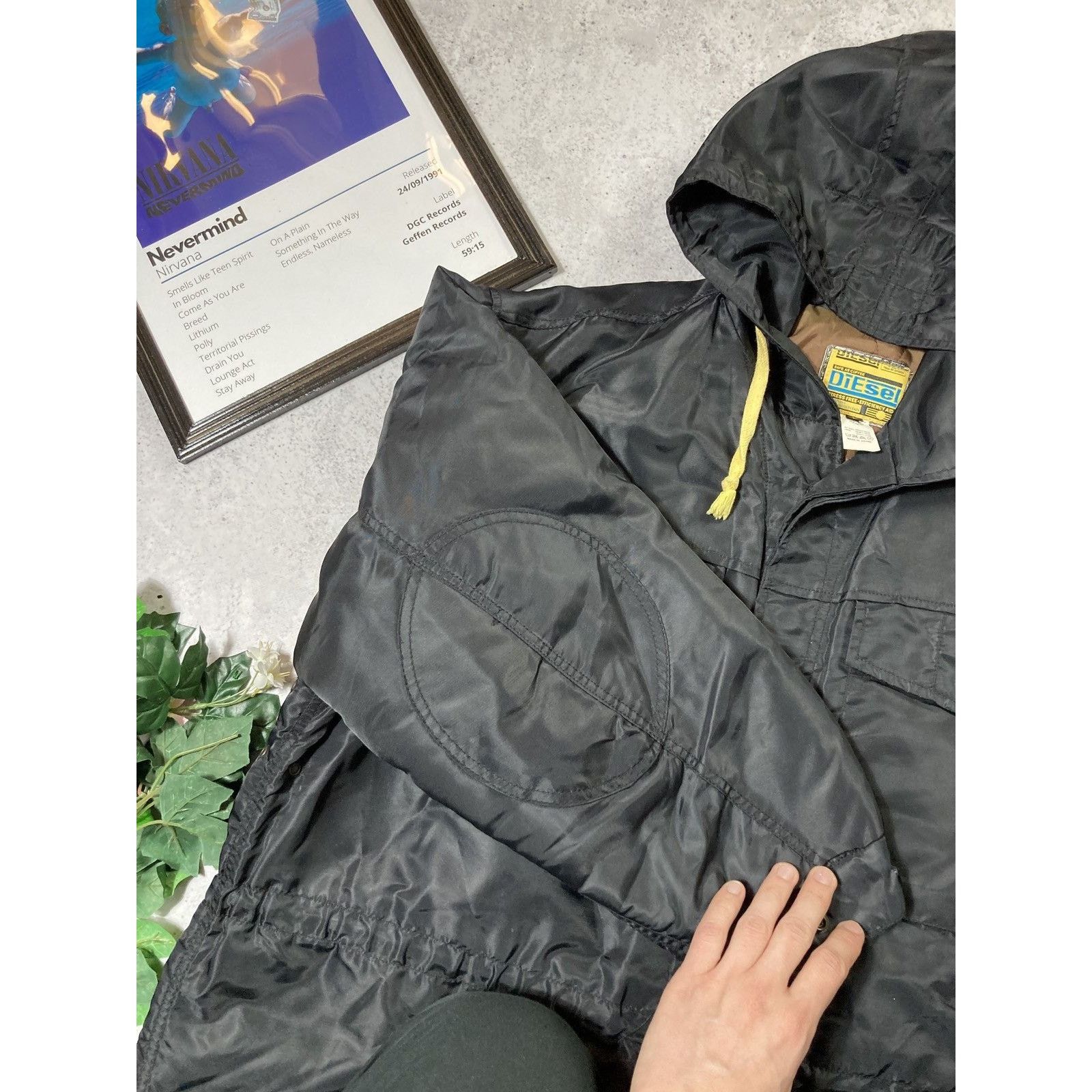 Diesel × Japanese Brand 90s Diesel Avant Garde Nylon Pocket Jacket Made In Korea Size US L / EU 52-54 / 3 - 4 Thumbnail