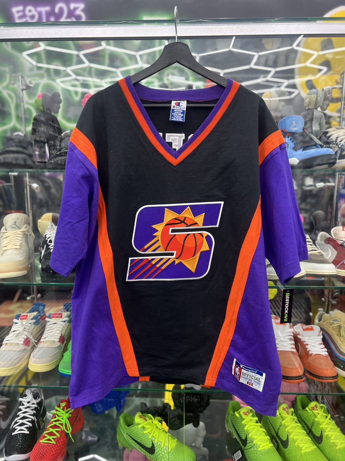 Champion Phoenix suns vintage champion shooting shirt - size medium Size US M / EU 48-50 / 2 - 1 Thumbnail