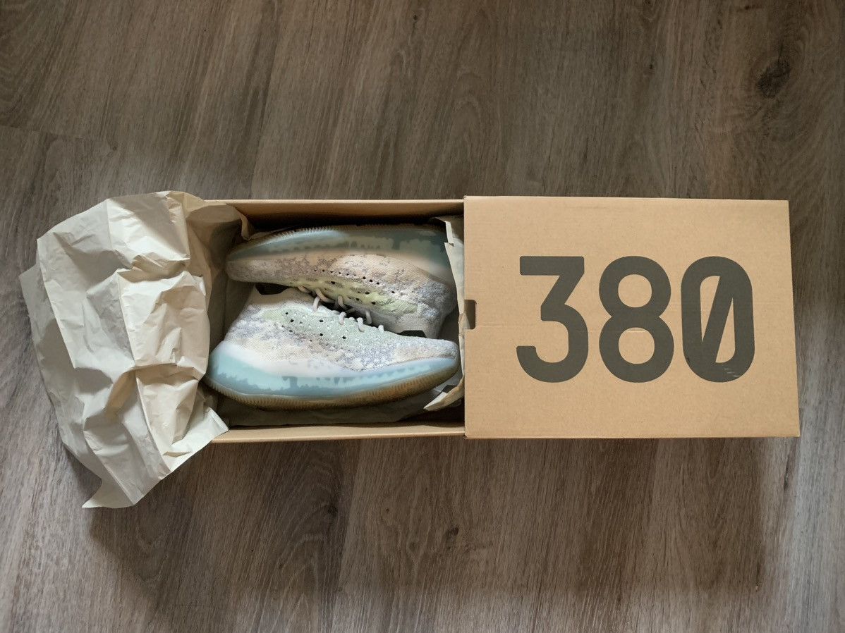 Adidas × Kanye West Yeezy Boost 380 Alien Blue Size 7.5 Size US 7.5 / EU 40-41 - 13 Thumbnail