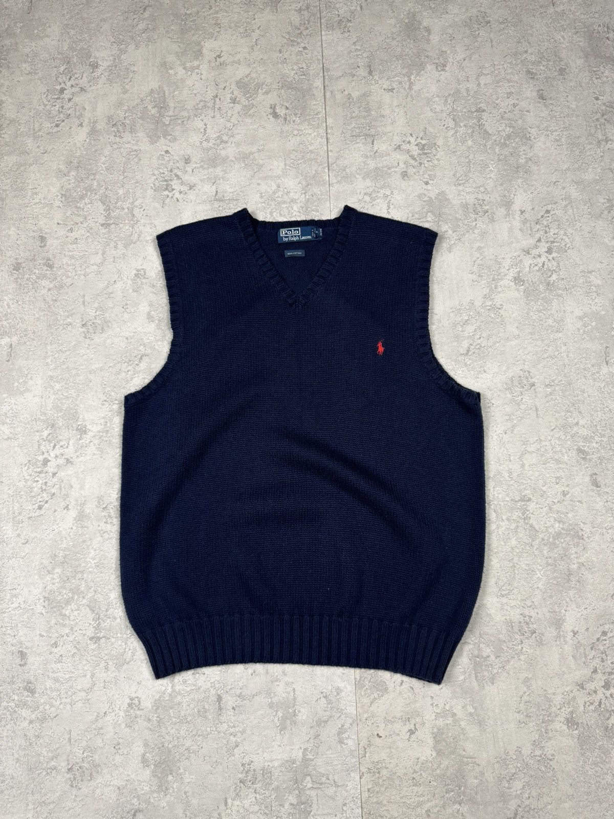 Polo Ralph Lauren Vintage Polo Ralph Lauren y2k Cottone Vest Size L Size US L / EU 52-54 / 3 - 1 Thumbnail