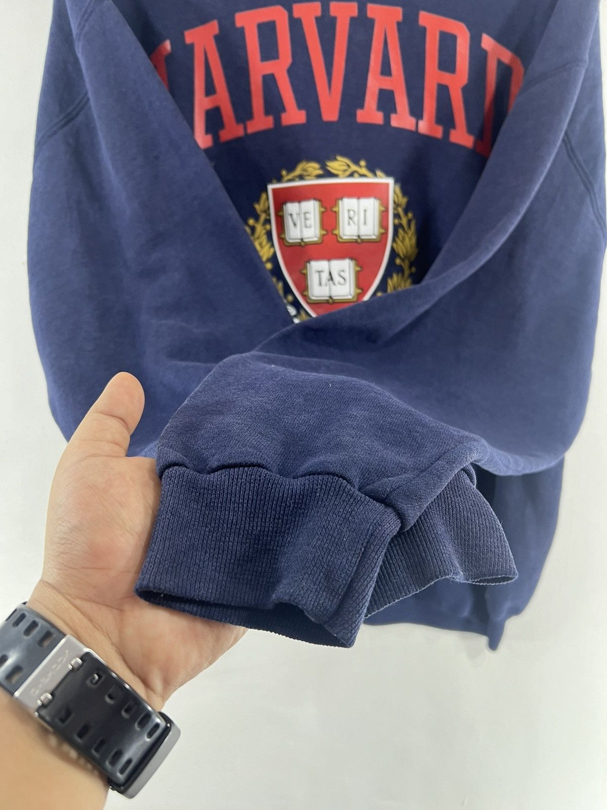 Russell Athletic Vintage Harvard Russell Athletic Spellout Sweatshirt Size US XXL / EU 58 / 5 - 6 Thumbnail